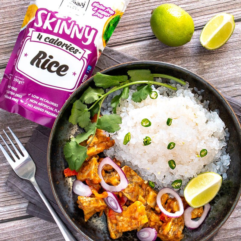 Low Calorie Konjac Skinny Rice - 290g - theskinnyfoodco