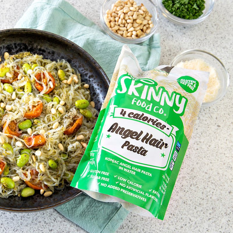 Low Calorie Skinny Angel Hair Pasta - 210g - theskinnyfoodco