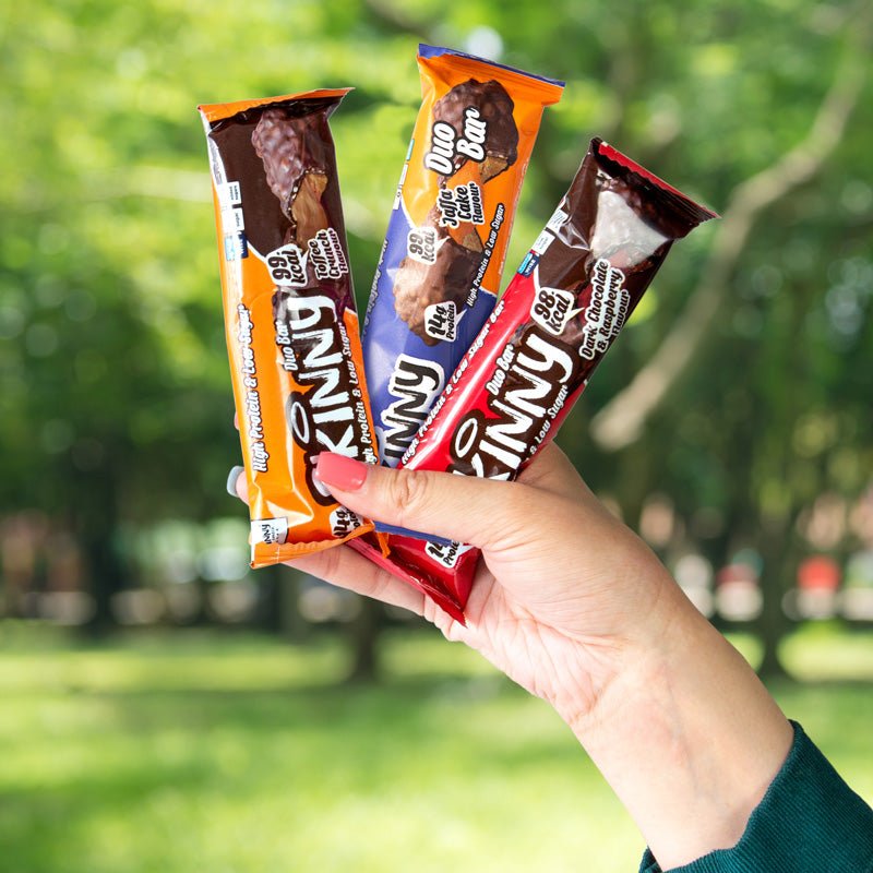 Low Sugar High Protein Duo Bars - Variety Pack (12 x 60g) - theskinnyfoodco