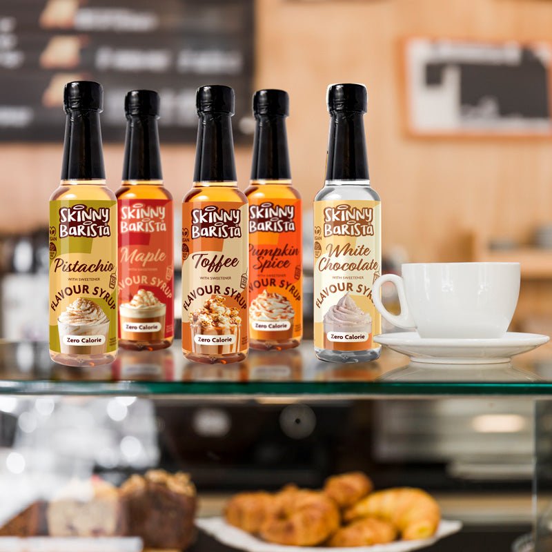 Maple Flavour Syrup - Zero Calorie Sugar Free Skinny Coffee Syrup - 250ml - LIMITED EDITION - theskinnyfoodco