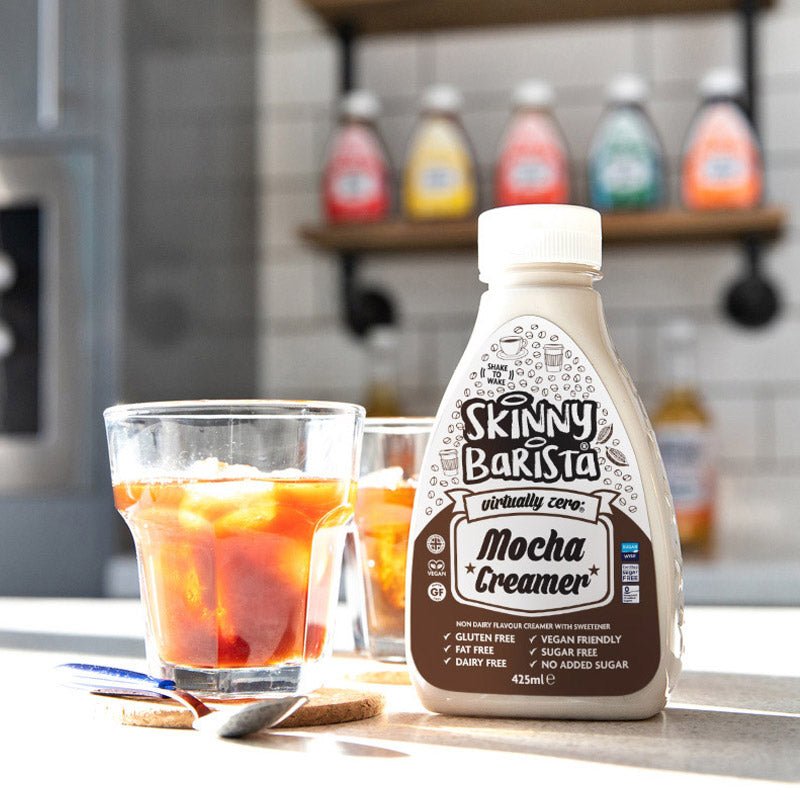 Mocha Creamer - Non - Dairy Skinny Coffee Creamer - 425ml - theskinnyfoodco