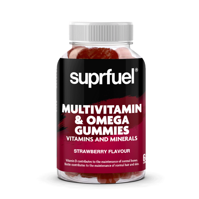 Suprfuel Multivitamin + Omega Gummies - 60 Gummies