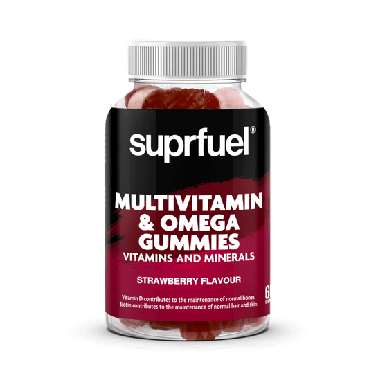 Suprfuel Multivitamin & Omega Gummies - 60 Gummies