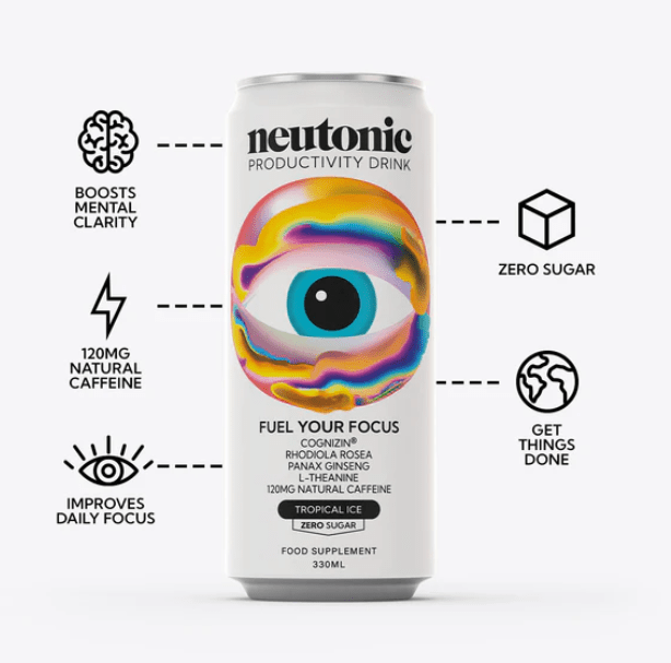 Neutonic Energy Drink - 3 Flavours - theskinnyfoodco