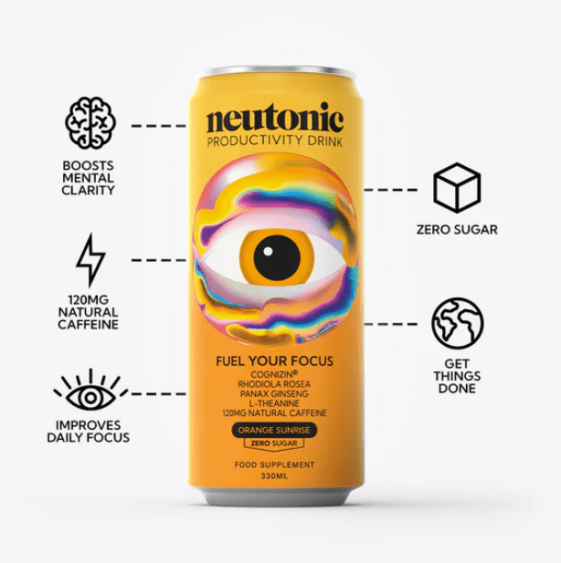 Neutonic Energy Drink - 3 Flavours - theskinnyfoodco