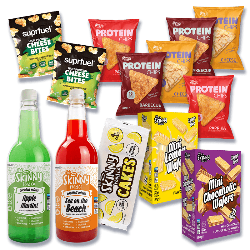 New Year Snack & Celebrate Bundle - theskinnyfoodco