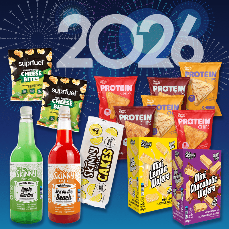 New Year Snack & Celebrate Bundle - theskinnyfoodco