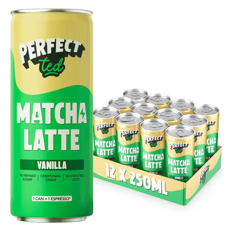 Perfect Ted Oat Matcha Latte (2 Flavours) - theskinnyfoodco