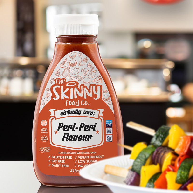 Peri Peri Sauce - Virtually Zero© Calorie Skinny Sauce - 425ml - theskinnyfoodco