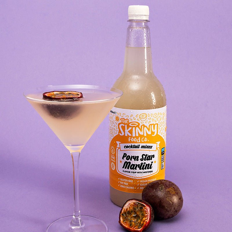 Porn Star Martini Sugar Free Skinny Cocktail Mixer - 1 Litre - theskinnyfoodco