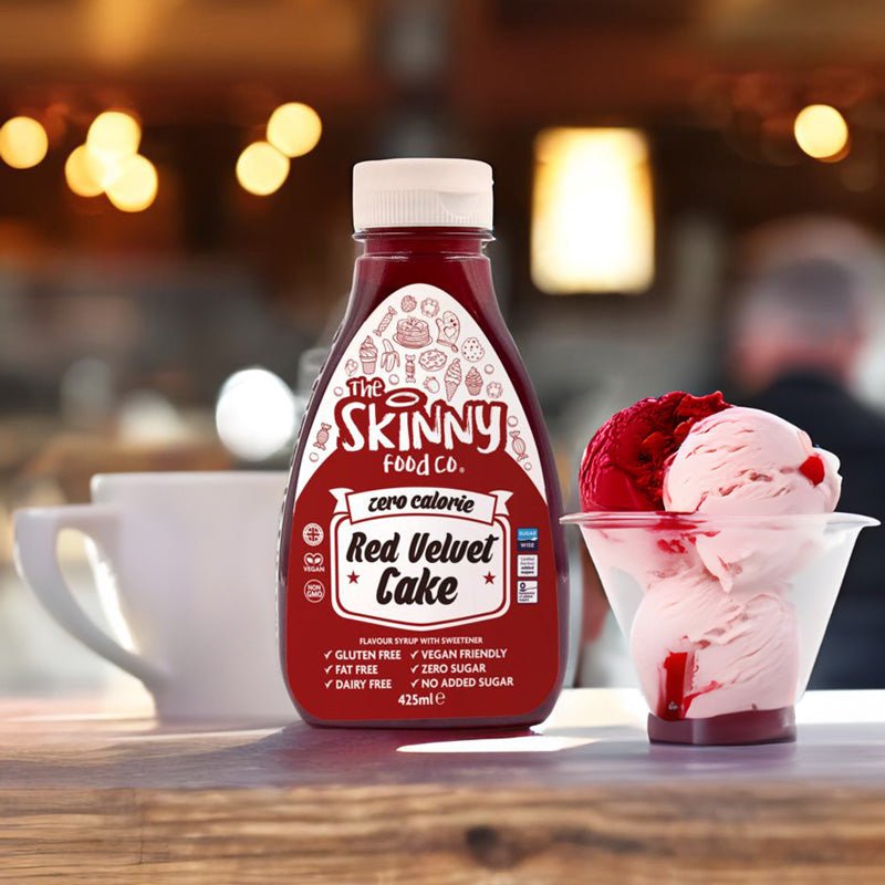 Red Velvet Syrup - Zero Calorie Sugar Free Skinny - 425ml - theskinnyfoodco