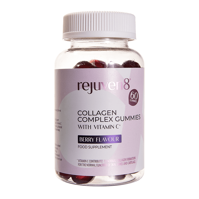 Rejuven8 Collagen Complex Gummies - 60 Gummies - theskinnyfoodco