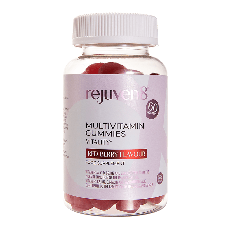 Rejuven8 Multivitamin Gummies - 60 Gummies - theskinnyfoodco