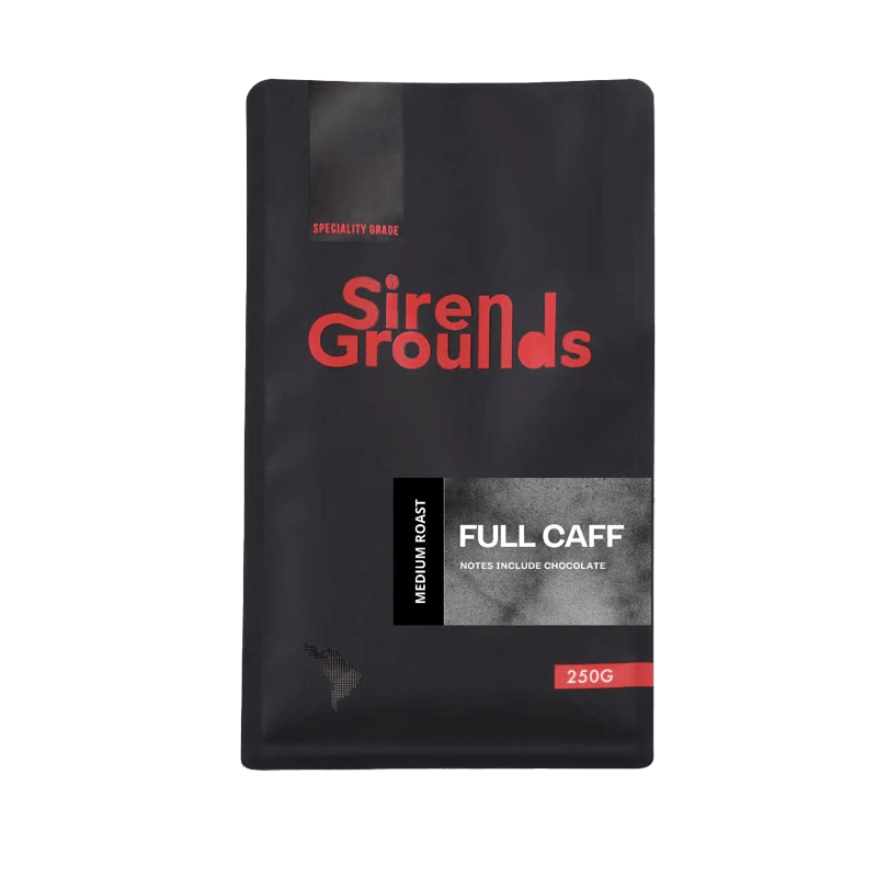 Siren Grounds Brazil Fazenda Nunes FULL CAFF Coffee - Ground Beans 250g - theskinnyfoodco