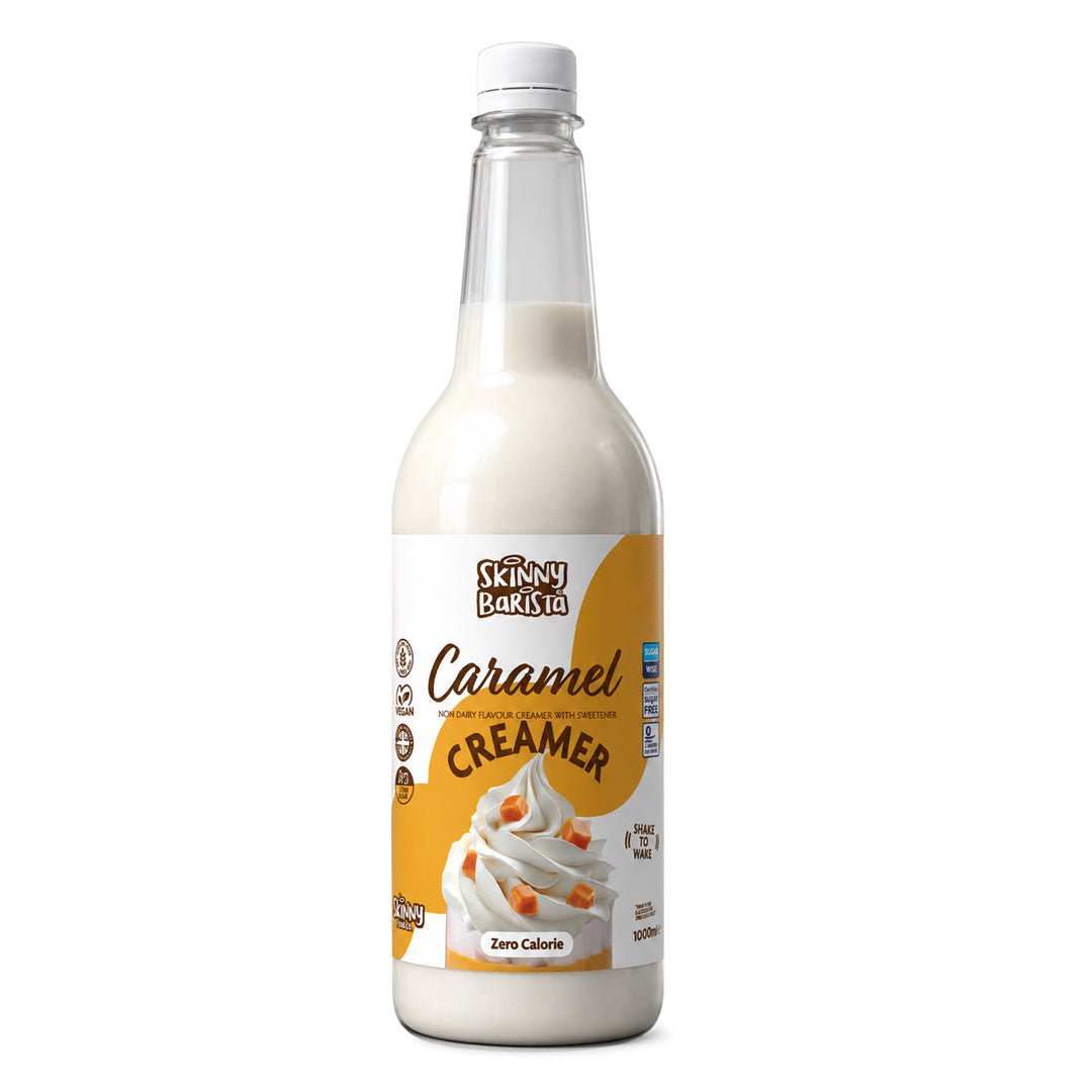 Skinny Barista Caramel Flavour Creamer - Non-Dairy Skinny Creamer - 1L - theskinnyfoodco