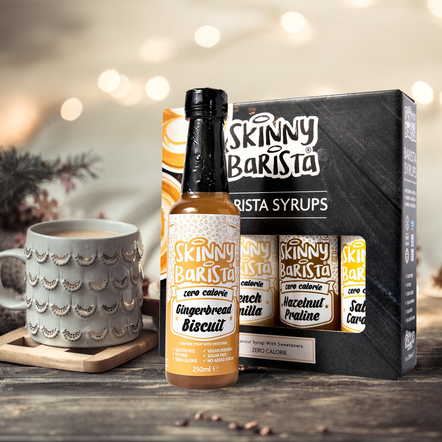 Skinny Barista Coffee Syrup Gift Box - theskinnyfoodco