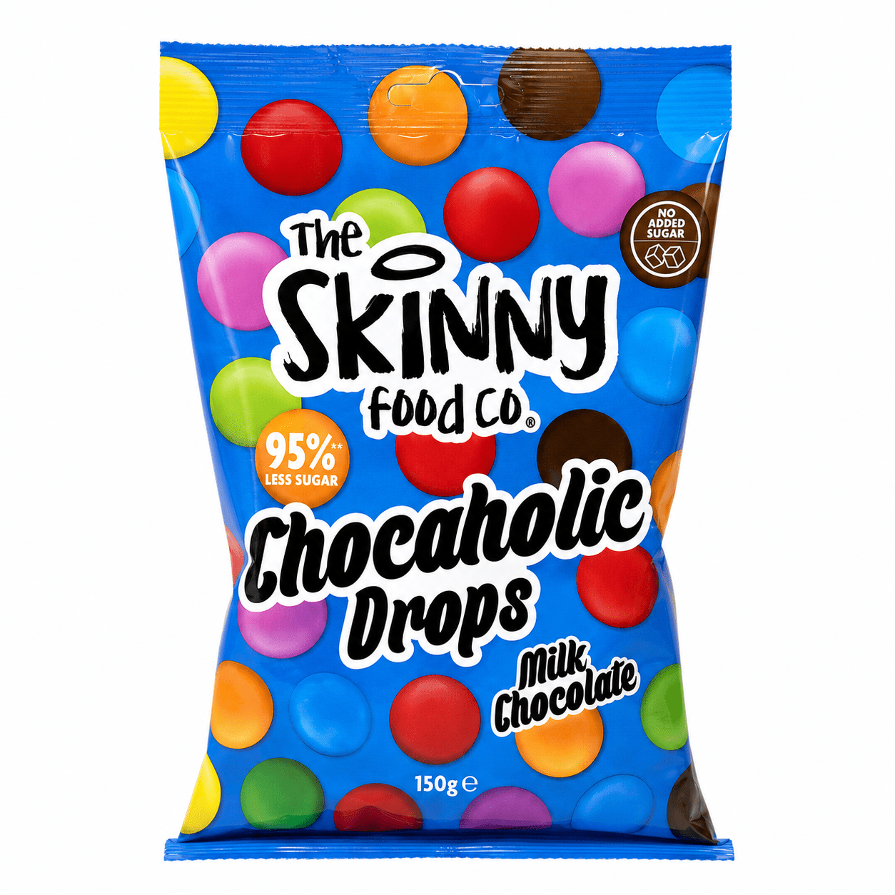 Skinny Chocaholic Drops Share Bag - 90% Less Sugar - theskinnyfoodco