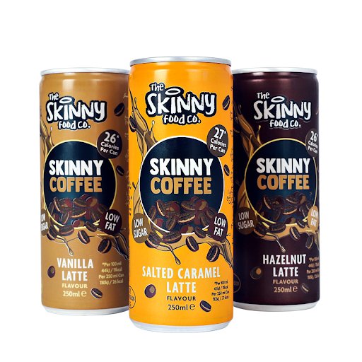Skinny Coffee Case 250ml x 12 cans - (3 Flavours available) - theskinnyfoodco