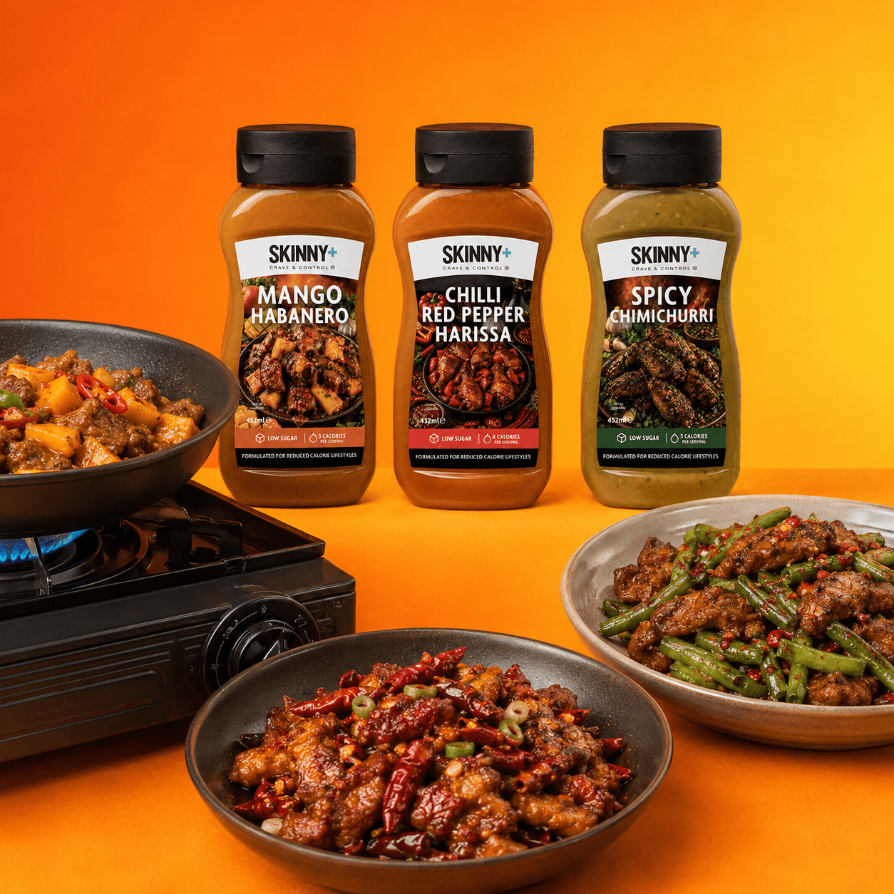 Skinny+ Flavours of the World Collection - 452ml - theskinnyfoodco