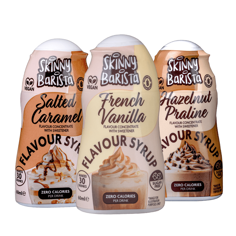 Skinny Food Co Barista Shot Coffee Syrup Bundle - 60ml - theskinnyfoodco