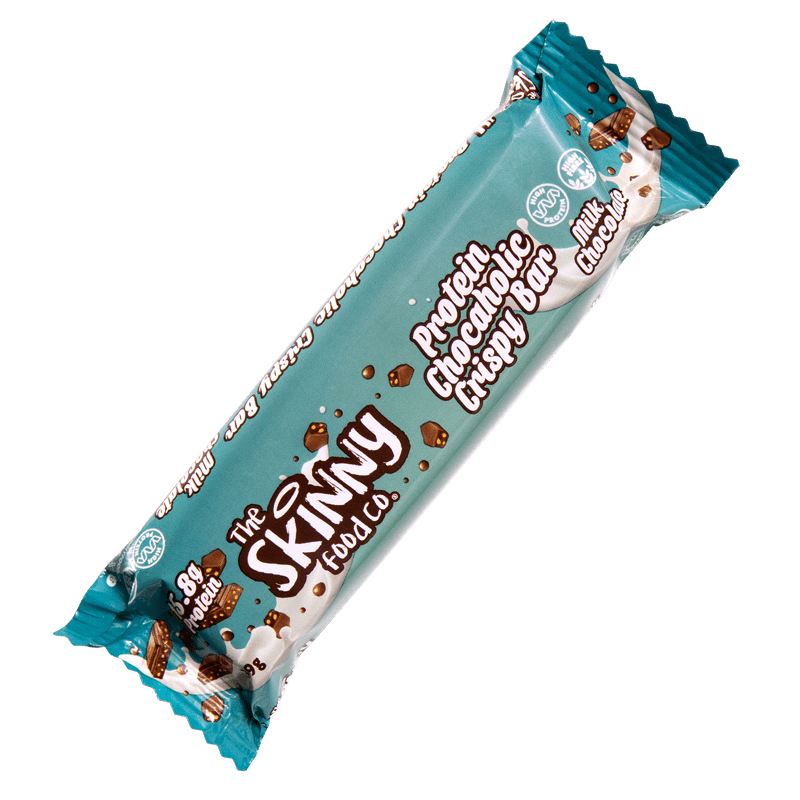 Skinny High Protein (15g Protein per bar) Chocaholic Crispy Bar 39g - theskinnyfoodco