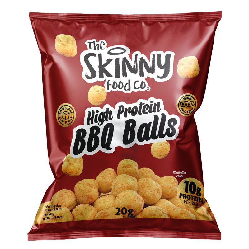 Skinny High Protein BBQ Balls 20g - theskinnyfoodco