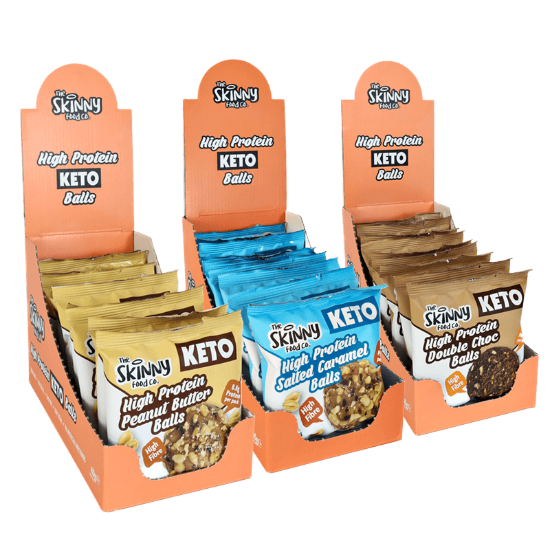 Skinny High Protein KETO Balls Bundle - theskinnyfoodco