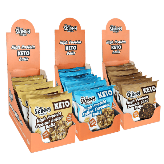 Skinny High Protein KETO Balls Bundle - theskinnyfoodco