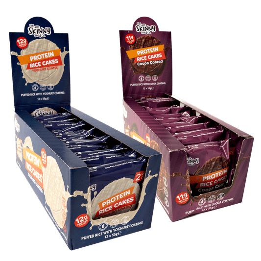 Skinny High Protein Rice Cake Collection - 24 x 55g - theskinnyfoodco