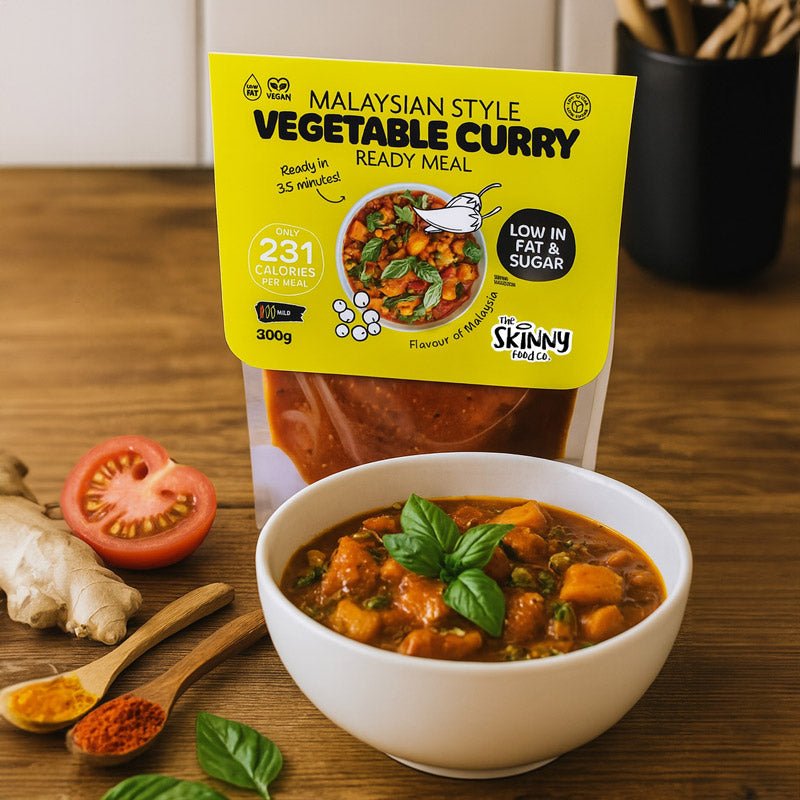 Skinny Malaysian Style Vegetable Curry 171 Calories Ready Meal - 300g - theskinnyfoodco