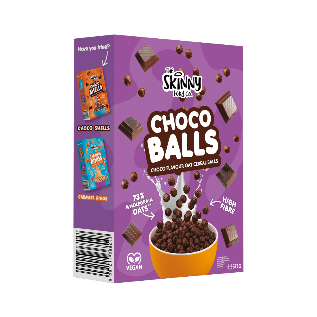 Skinny Oat Cereal Choco Balls - 375g – theskinnyfoodco