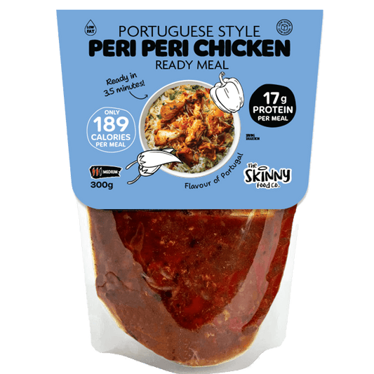Dünnes portugiesisches Peri-Peri-Hähnchen, 189 Kalorien, Fertiggericht – 300 g – theskinnyfoodco
