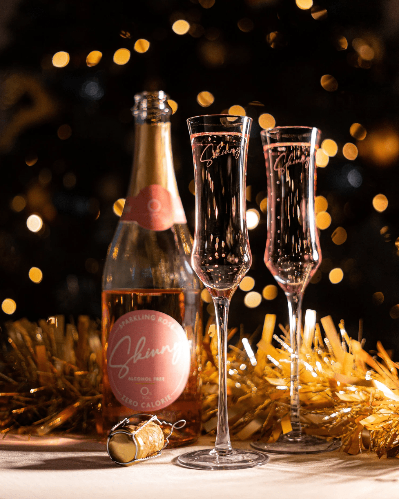 Skinny Sparkling Rose Celebration Set - theskinnyfoodco