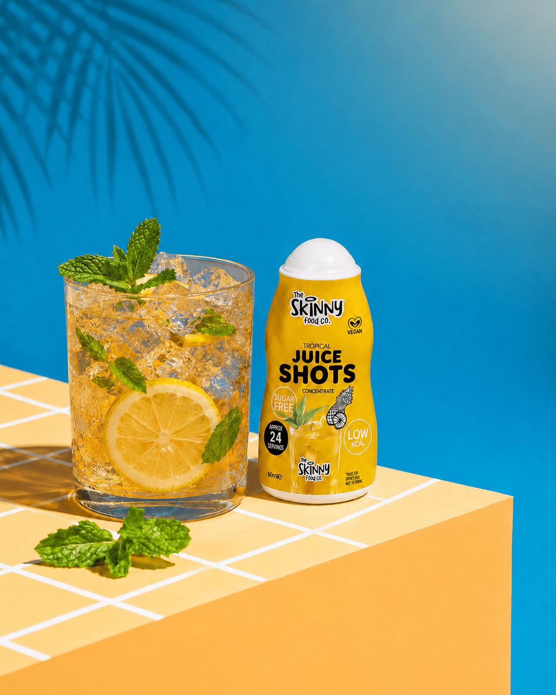 Skinny Tropical Fruit Sugar Free Juice Shot - 60ml - theskinnyfoodco