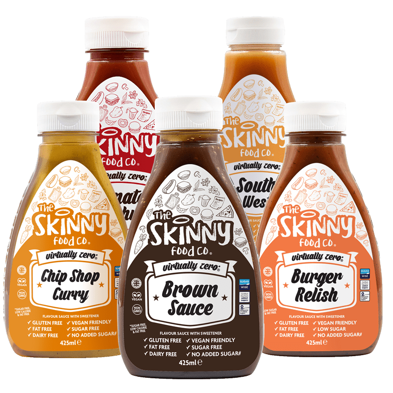 Skinny Virtually Zero© Calorie Sauce Bundle - The Skinny Food Co - theskinnyfoodco