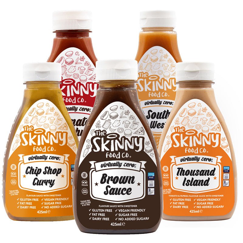 Skinny Virtually Zero© Calorie Sauce Bundle - The Skinny Food Co - theskinnyfoodco