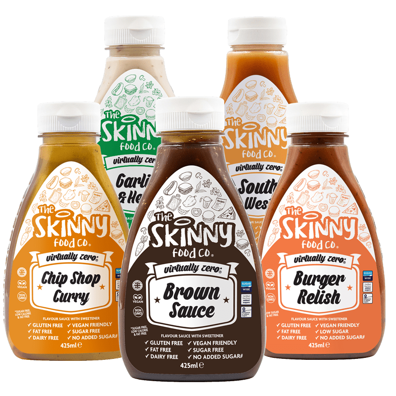 Skinny Virtually Zero© Calorie Sauce Bundle - The Skinny Food Co - theskinnyfoodco