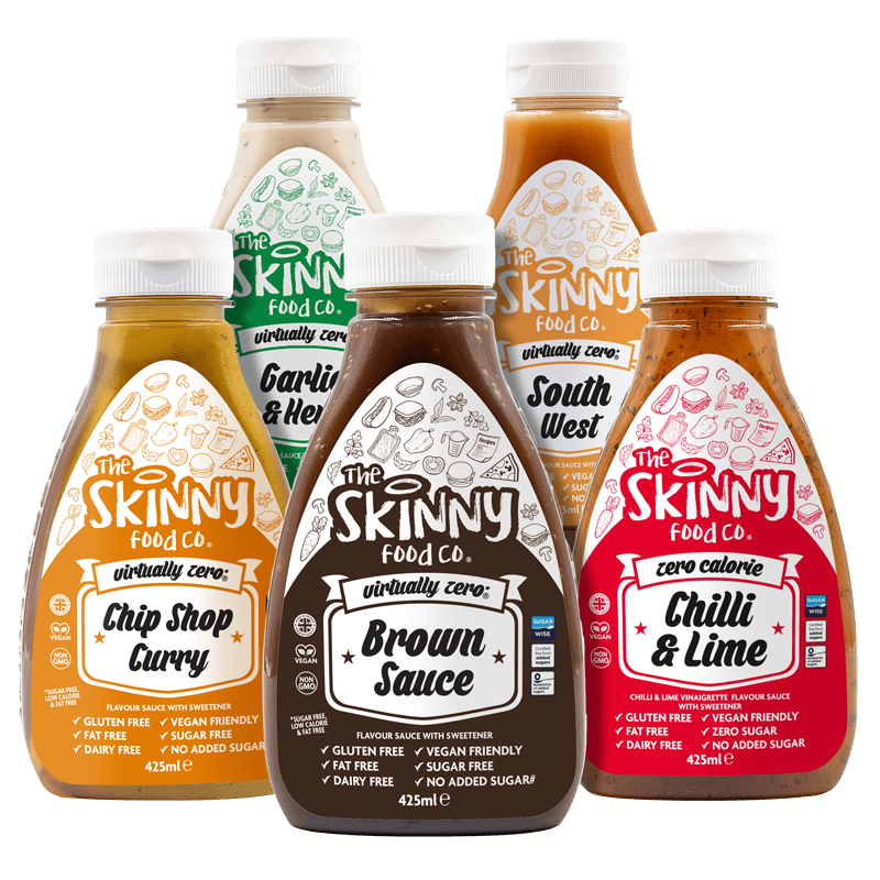 Skinny Virtually Zero© Calorie Sauce Bundle - The Skinny Food Co - theskinnyfoodco