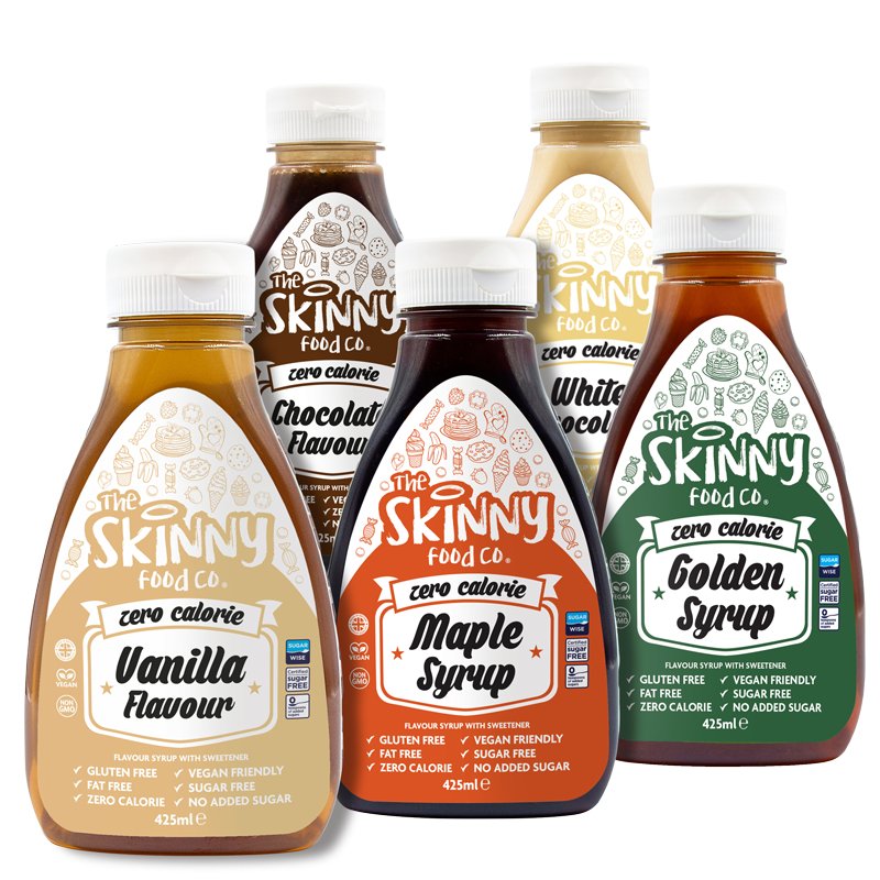 Skinny Zero Calorie Syrup Bundle - The Skinny Food Co - theskinnyfoodco