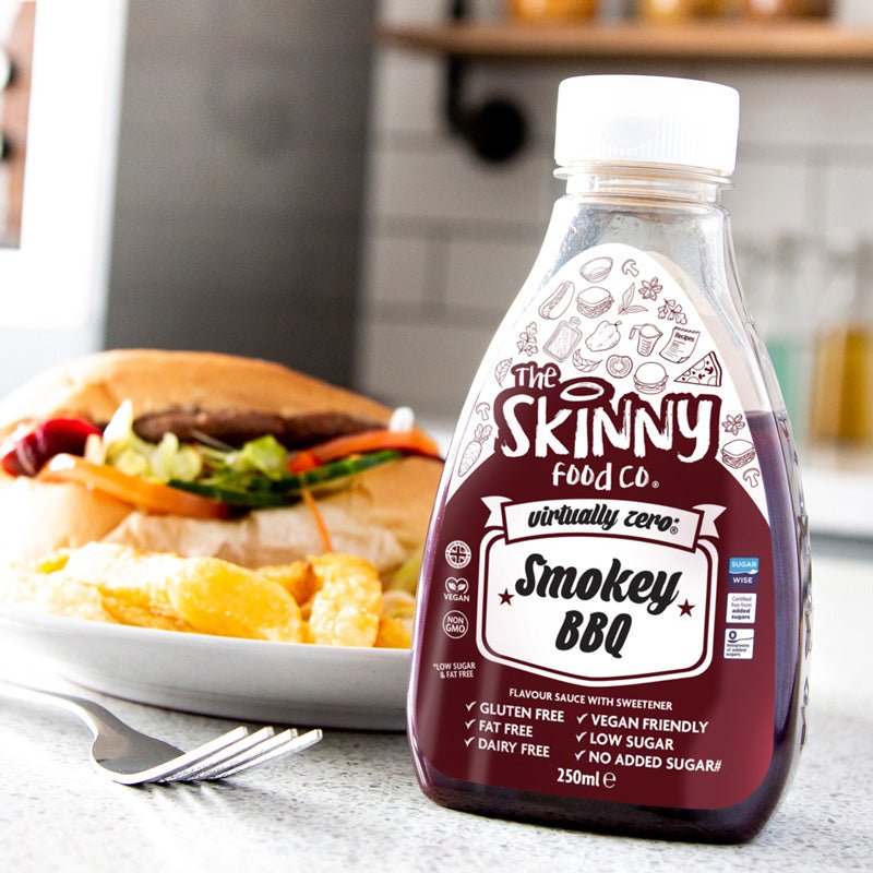 Smokey BBQ Virtually Zero© Calorie Skinny Sauce - 425ml - theskinnyfoodco