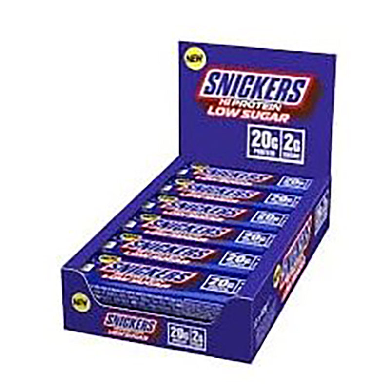 Snickers Hi-Protein Low Sugar Bars 12 x 57g - Original