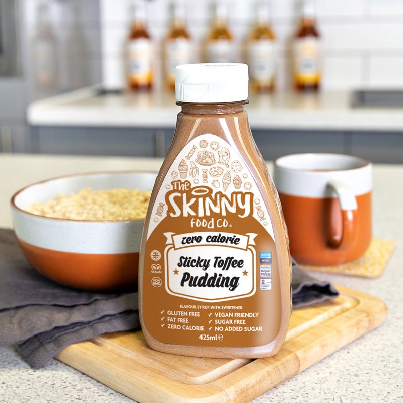 Sticky Toffee Pudding Sauce - Skinny Syrup - 425ml - theskinnyfoodco