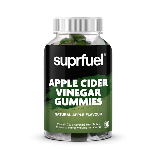 Suprfuel Apple Cider Vinegar Gummies - 60 Gummies - theskinnyfoodco