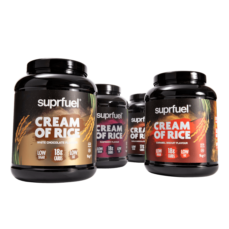 Suprfuel Cream of Rice Bundle – 4 Irresistible Flavours - 4 x 1kg - theskinnyfoodco