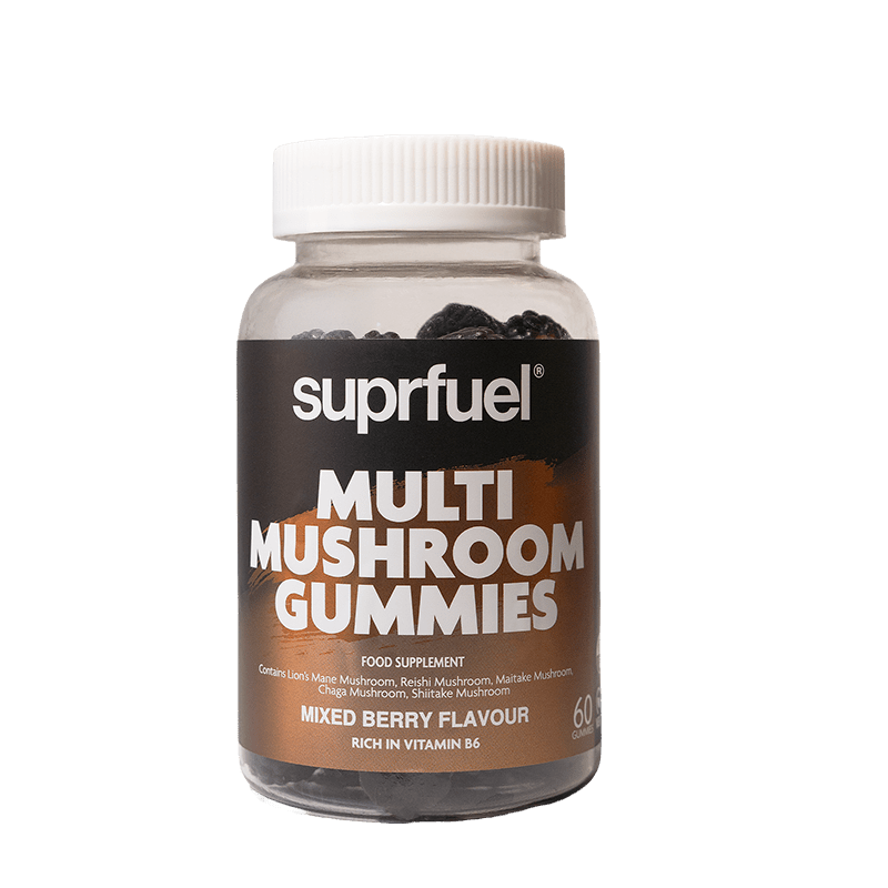 Suprfuel Multi - Mushroom Gummies - theskinnyfoodco