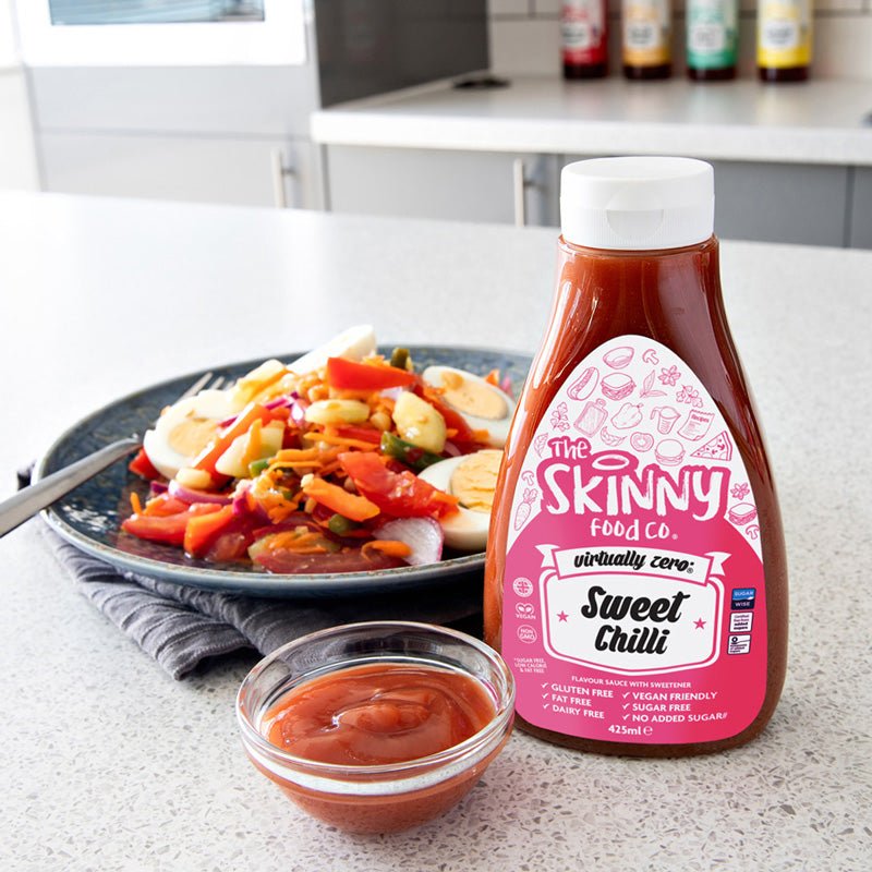 Sweet Chilli Virtually Zero© Calorie Skinny Sauce - 425ml - theskinnyfoodco