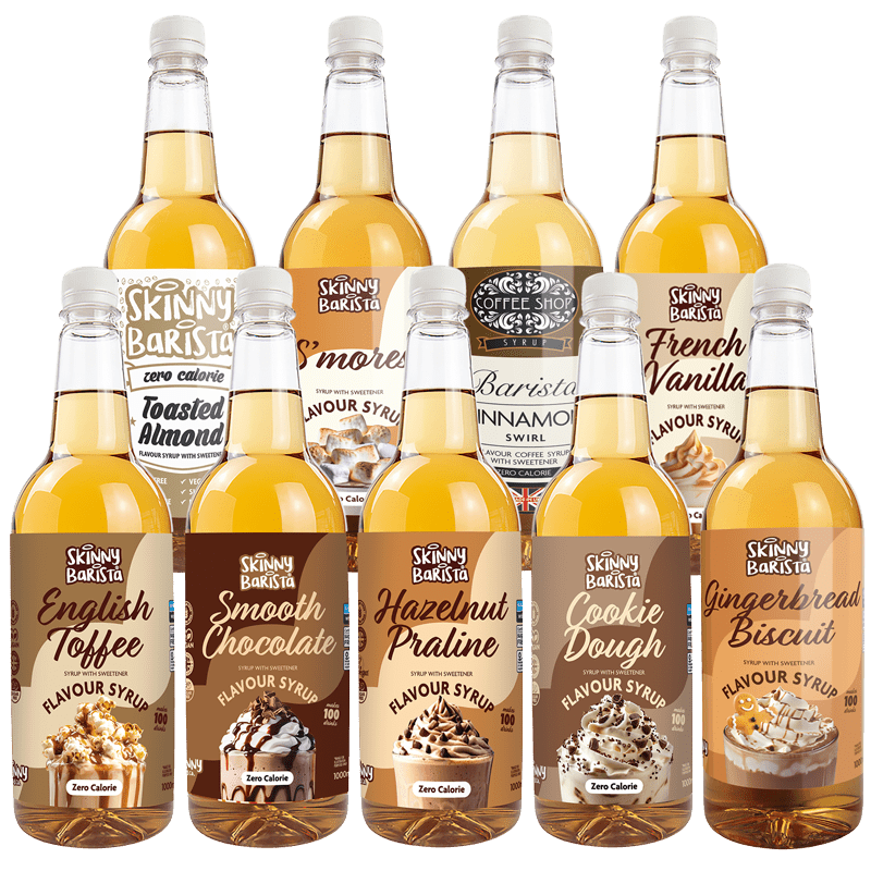 The Big 9 Coffee Syrup Bundle - theskinnyfoodco
