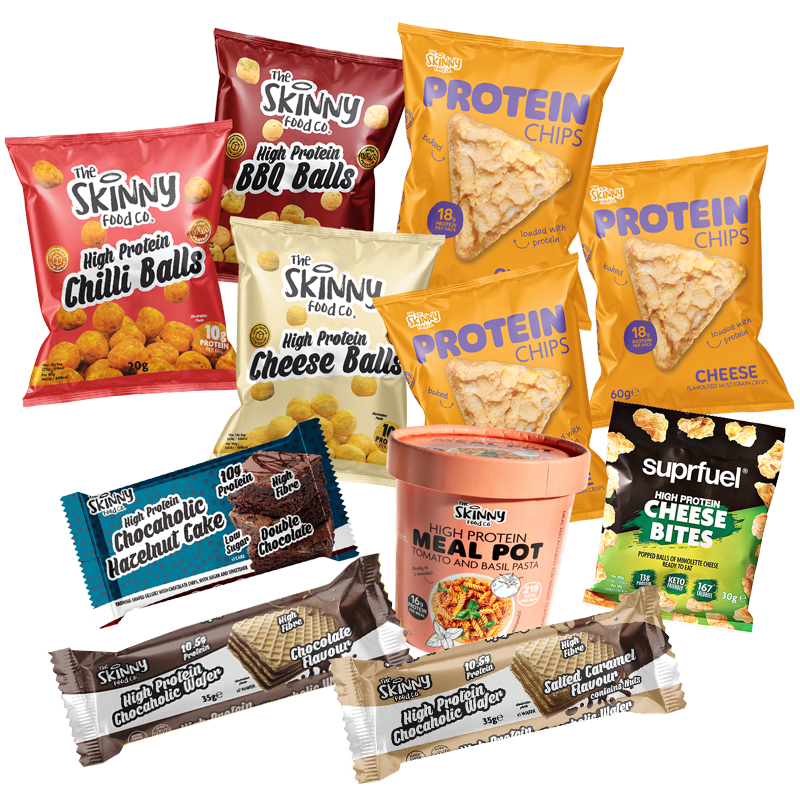 The Skinny Food Co - High Protein Hero Pack - theskinnyfoodco