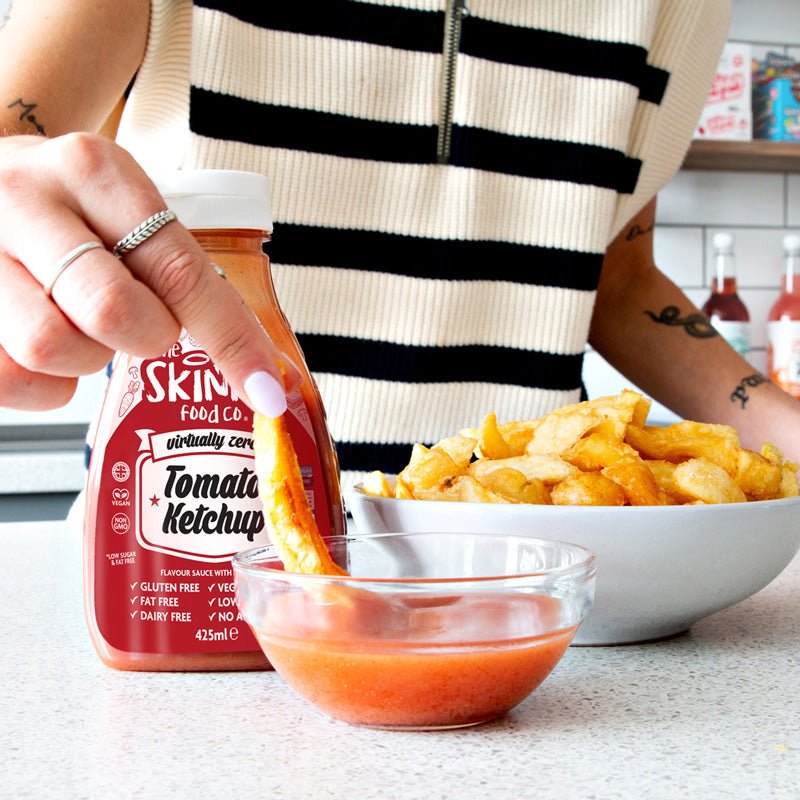 Tomato Ketchup Virtually Zero© Calorie Skinny Sauce - 425ml - theskinnyfoodco