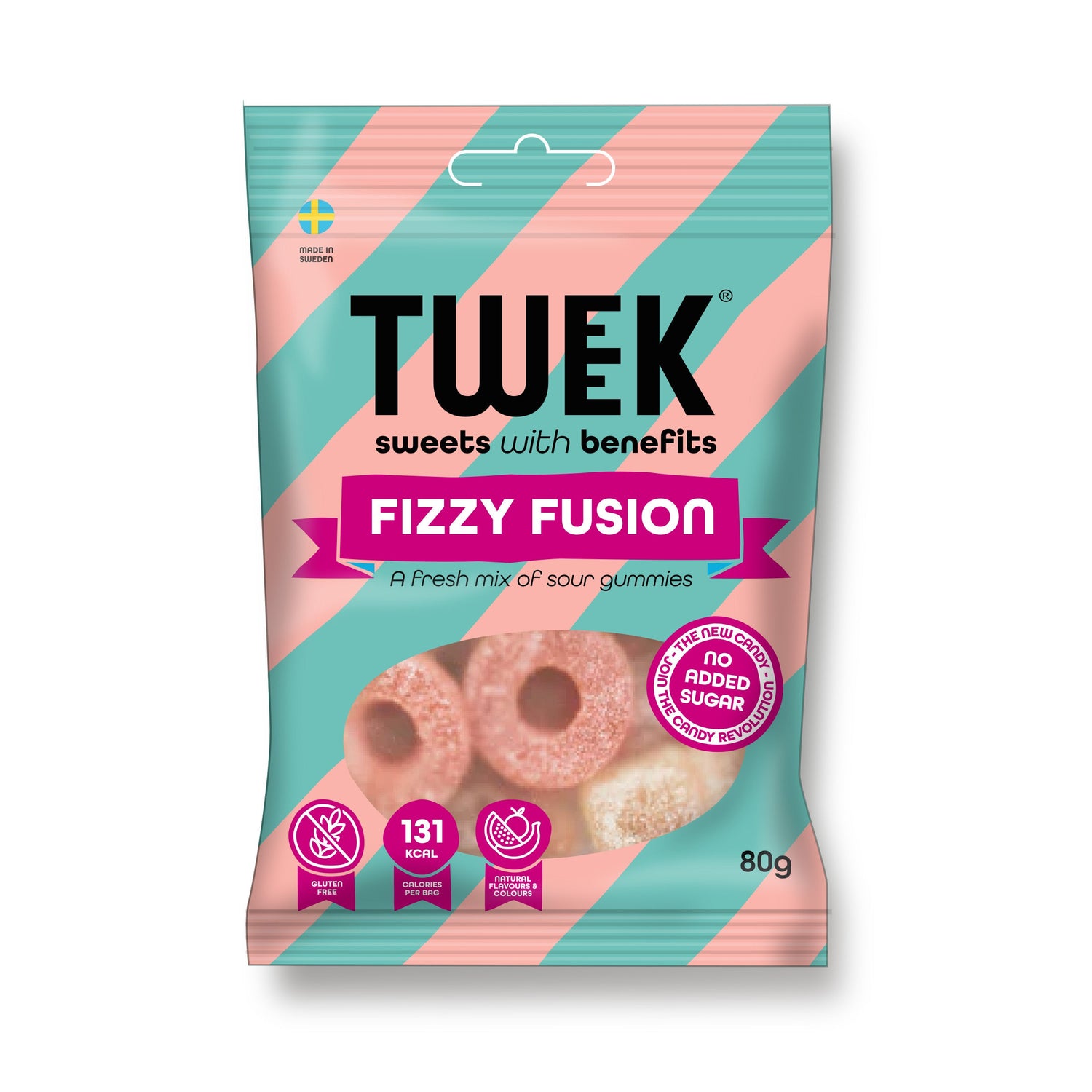 Tweek Sweets With Benefits Fizzy Fusion 80g - theskinnyfoodco